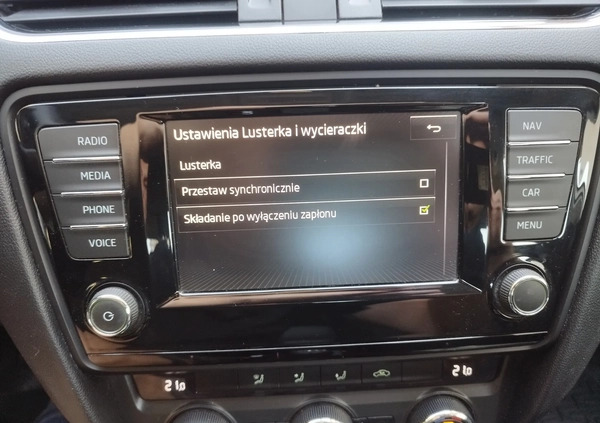 Skoda Octavia cena 34900 przebieg: 268000, rok produkcji 2015 z Skierniewice małe 529